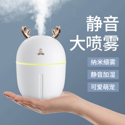 新款萌寵USB加濕器迷你家用電桌面辦公室霧化器